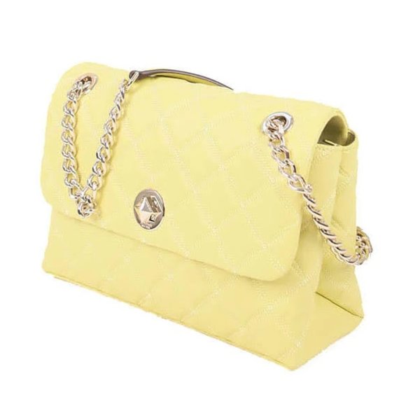 Kate Spade Natalia Smooth Leather Medium Flap Shoulder Bag Frosty Lime - Picture 2 of 16